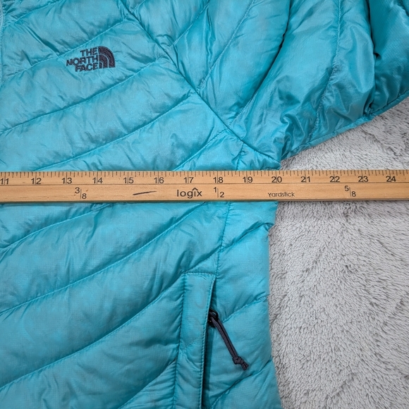 The North Face Jacket Womens M Blue Thunder Down 800 Puffer Light Packable - Picture 5 of 13